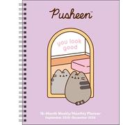 Pusheen 16-Month 2025-2026 Weekly/Monthly Planner Calendar
