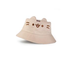 Pusheen Beige Novelty Face Cappello da pescatore Donne