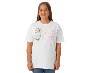 Pusheen Bianco Treat Yourself T-shirt a maniche corte Donne