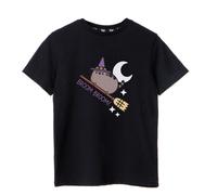 Pusheen Broom Broom Maglietta Halloween Maniche Corte Ragazze (NS8318)
