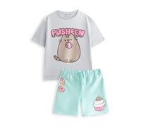 Pusheen Grigio Sweet Bubble Set T-shirt e pantaloncini Ragazze