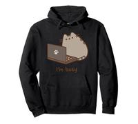 Pusheen I'm Busy Felpa con Cappuccio