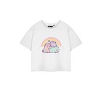 Pusheen Maglietta Corta Arcobaleno Maniche Corte Donna (NS8969)