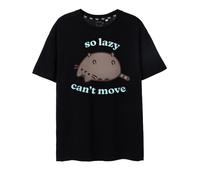 Pusheen Nero So Lazy T-shirt a maniche corte Donne