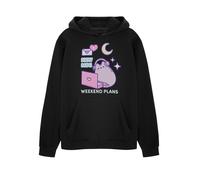 Pusheen New Msg Felpa con Cappuccio Donna (NS8253)