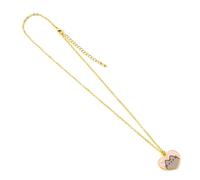Pusheen Pendant & Necklace Pink and Gold Heart