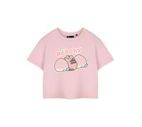 Pusheen Rosa Peachy T-shirt corta a maniche corte Donne