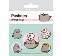 PYRAMID INTERNATIONAL Pusheen Says Hi, Spille, Multicolore, 10 x 12,5 cm, Aluminium, Multi-Color, 10 x 12.5cm