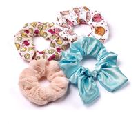 Pusheen Set 4 hair scrunchies The Carat Shop