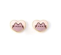 Pusheen Stud Orecchini Pink E Gold Heart Carat Shop, The