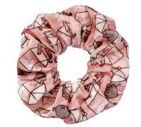 Pusheen - The Cat Strawberry Milk Carton Hair Scrunchie - Pink ACC NUOVO