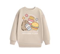 Pusheen Weekend Plans Felpa Ragazze (NS9801)