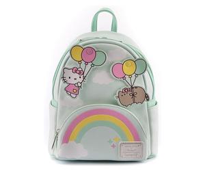 Pusheen X Hello Kitty Palloncini E Arcobaleni Mini Zaino