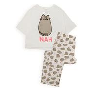 Pushen Womens Pigens Adulti Cartoon Cat Nah T-Shirt Panteri Pjs - Piccolo