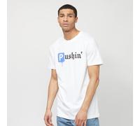 Mister Tee Maglietta Pushin P Tee Bianco Uomo Taglia S