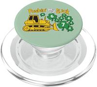 Pushing My Luck St Patrick's 67 Lucky Numbers Bulldozer ragazzi PopSockets PopGrip per MagSafe