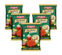 Pushp Brand Achar Masala - Confezione da 5 bustine da 200 g
