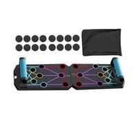 Pushup Board System, Multifunzionale Chest Exercise Equipment, Gym Accessories, Foldable Portable Fitness Board with Handles, Home Workout Gear for Men Women, 40 x 20 x 7 pollici