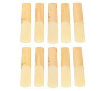 PUSOKEI 10 Ance per Sax Alto 2,5 |Set di Ance per Sassofono Mi Piatto per Principianti con Scatola