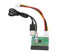 PUSOKEI Adattatore per unità Floppy Esterna da 34 Pin a USB |Connettore Plug and Play per unità Disco Floppy da 3,5 Pollici e 1,44 MB