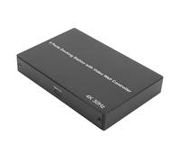 PUSOKEI Adattatore Quad Docking Station USB 3.0 4K30Hz |Hub Splitter da USB 3.0 a a 4 Porte per Laptop (Spina europea)