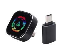 PUSOKEI Adattatore Wireless Car play e Adattatore Android Auto - Car play Cablato a Wireless, Mini USB Car play Box 2 in 1 con Connessione Automatica, per IOS 10+, Versione Android 10+