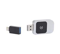 PUSOKEI Adattatore Wireless per Auto 5.8GHz WiFi Bluetooth 5.0 per | Plug and Play, conversione da cavo a wireless, collegamento automatico rapido, streaming audio, compatibile con navigazione