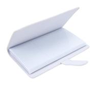 PUSOKEI Album Fotografico da 3 Pollici, PU Leather 108 Card Card Mini Album Fotografico (WHITE)