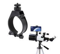 PUSOKEI Anello di Portata Guida Regolabile del Telescopio, Piattaforma Stabile con Interfaccia a Vite da 1/4 di Pollice per Tubi di Telescopio da 72 Mm a 74 Mm di Diametro, Compatibile
