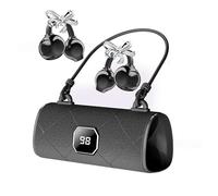 PUSOKEI Auricolari a Clip Aperti con Orecchini a Fiocco, Eleganti e Alla Moda, Cuffie Wireless Bluetooth 5.4 per Donna (BLACK)