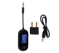 PUSOKEI Bluetooth 5.3 Trasmettitore Ricevitore per TV a Cuffie Senza Fili, 2-in-1 Ricevitore Audio Aux Adattatore Wireless per TV Cuffie PC