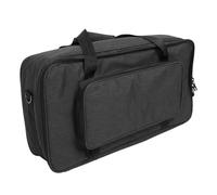 PUSOKEI Borsa per il Trasporto di Pedali per Chitarra, Custodia a Pedale Portatile con Borsa da Concerto con Tasca e Cerniera, Grande capacità per Micro Controller, Tastiere e Pedali