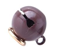 PUSOKEI Campanello per Collare per Gatti Campanello Rotondo in Ferro con Portachiavi, da Attaccare Al Collare o Al Tessuto Come Desiderato, Suono Chiaro per Localizzare gli Animali Domestici, 1