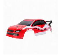 PUSOKEI Carrozzeria Leggera per Auto RC |Guscio da Corsa Prestampato per Auto da Drift SANYAO 1201 1/12 4WD (rosso)
