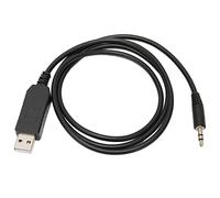 PUSOKEI Cavo di Programmazione USB, Cavo di Programmazione per Autoradio per QYT KT-8900 KT-8900R KT-7900D KT-980PLUS KT-790 PLUS, con CD, Plug And Play, Lunghezza Cavo 105 Cm