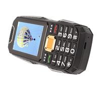 PUSOKEI Cellulare 2G, Telefoni Cellulari per Anziani, Schermo HD da 2,8 Pollici, Luce di Emergenza, Grande Pulsante 3D Grande, Doppia Scheda SIM, Batteria Grande Standby a Lungo (Nero)
