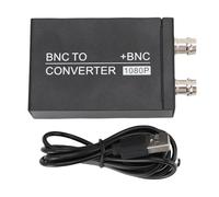 PUSOKEI Convertitore da BNC a, Converte il Segnale BNC in Uscita HD 1080p con Involucro in Metallo Robusto, per il Proiettore della Telecamera Che Trasmette Display Esterno