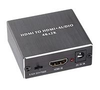 PUSOKEI Convertitore Estrattore Splitter |Uscita 4K*2K da a + SPDIF + 3,5 Mm
