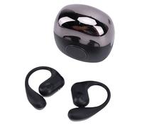 PUSOKEI Cuffie Bluetooth Sportive 60H |Auricolari Wireless con Gancio per l'orecchio Flessibile Suono HiFi ENC Cancellazione del Rumore per l'allenamento in Corsa (BLACK)