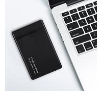 PUSOKEI Enclosure per Disco Rigido Mobile USB 2.0 per SSDHDD da 2,5 Pollici, velocità Teorica 480 Msec, Supporta 8/OS X8.6, Professionisti Aziendali (BLACK)