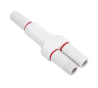 PUSOKEI Estensore POE, IEEE802.3af a Standard POE Splitter Combinatore, 100 Mbps, Resistente All'acqua e Trasmissione a 200 M, Plug and Play, per Rete di Telecamere di Sicurezza i