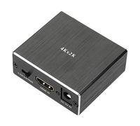 PUSOKEI Estrattore Audio HDMI 4K, da HDMI a HDMI con Uscita Audio analogica da 3,5 mm e Uscita SPDIF, Supporto Formato Video 3D, Splitter Adattatore convertitore Audio HDMI