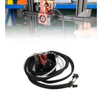 PUSOKEI Kit Hotend Completamente Assemblato per Ender 5, Hotend Estrusore Stampante 3D con Blocco Riscaldante in Alluminio, Ugello, Ventola di Raffreddamento, Ideale per la Sostituzione della Stampa