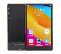 PUSOKEI Lettore MP3 con Bluetooth e WiFi, Lettori Musicali HiFi Portatili con Touchscreen Completo HD da 5,0 Pollici, Altoparlante Integrato, Radio FM, EBook, Calcolatrice, Regist (GOLD)