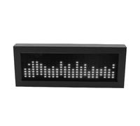 PUSOKEI Luce del Ritmo dello Spettro Musicale, Visualizzatore Audio 'analizzatore di Spettro, Presa Microfono e Ingresso Cablato, Luce Controllata Dal Suono per Sala Giochi e Decorazione (Bianco