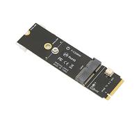 PUSOKEI M.2 SSD Riser Card, M.2 A E Key to M.2 M Key Card, Durable NVME Bluetooth Scheda WiFi, Scheda adattatore SSD per scheda di rete, M.2 SSD, facile installazione