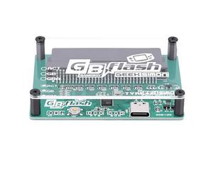 PUSOKEI Masterizzatore GBA GBC, Supporto Aggiornamento Firmware, GB Flash Rom Salva Lettore di Giochi Flasher per Cartuccia GBA GBC Carrello GB, Lettore di Schede di Gioco con Cavo Dati
