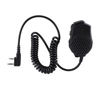 PUSOKEI Microfono per Altoparlante Baofeng Walkie Talkie Serie UV-82, Microfono per Altoparlante Doppio Altoparlante PTT per Radio Baofeng UV-82