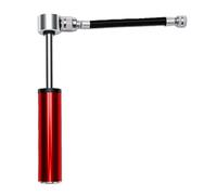 PUSOKEI Mini Pompa per Bici, Pompa Ad Aria Portatile Ad Alta Pressione da 120 PSI, per Pneumatici per Bicicletta in Lega di Alluminio, a Mano per Mountain Bike da Strada, Palline