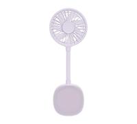 PUSOKEI Mini Ventilatore Portatile con Supporto per Telefono |Palmare Magnetico con Collo Regolabile a 360° Ricaricabile di Tipo C Silenzioso a 3 velocità per il Campeggio